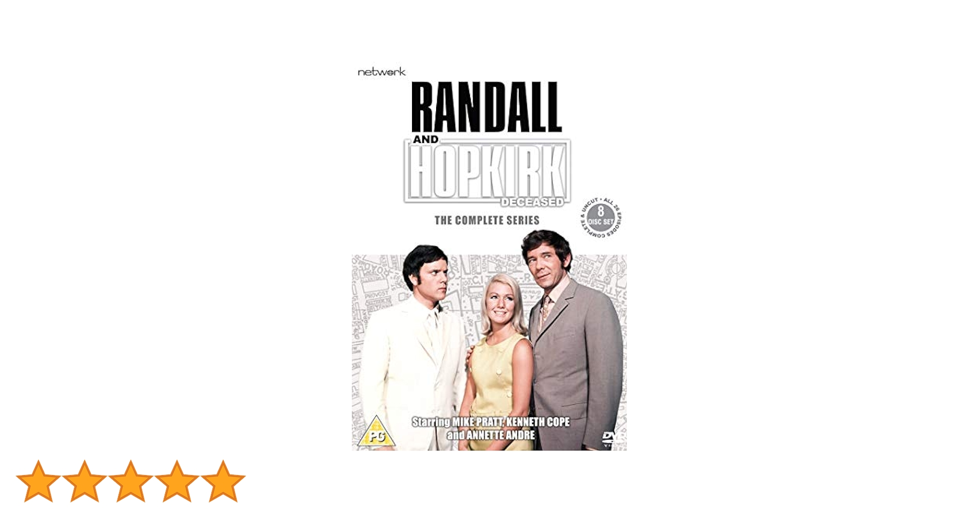 (未使用･未開封品)Randall &amp; Hopkirk (Deceased) [DVD] Randall and Hopkirk (Deceased), Set 1: Amazon.ca: Mike Pratt